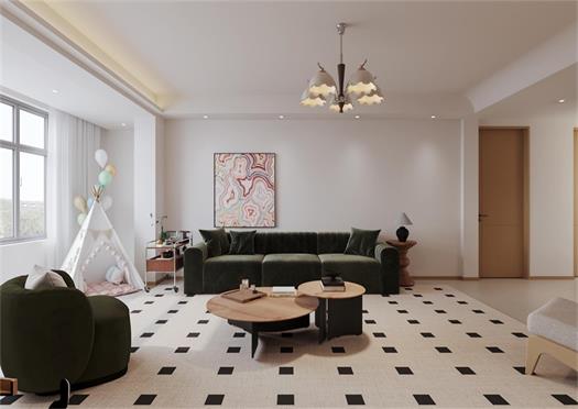 湖畔嘉苑 | 139㎡輕復(fù)古之家，不盲目跟風(fēng)，做生活的主角