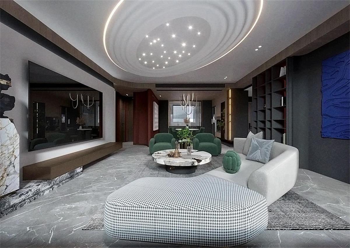 中海九樾143㎡ | 你不敢嘗試的暗黑系混搭風(fēng)，到底有多炫酷？！