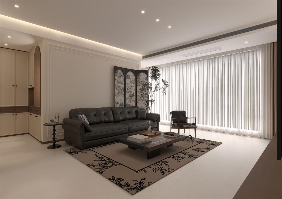 星耀閱海138㎡ | 被法式復古風迷暈了！超強戶型改造+浪漫氛圍感，這個家美的太權(quán)威！