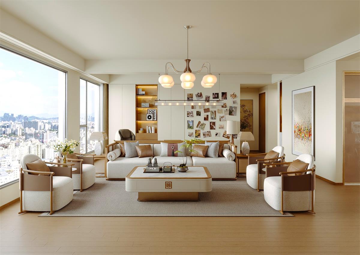 閱麓和院147㎡ | 三線小城的宋式美學家，有種「柳暗花明」 的松弛寫意