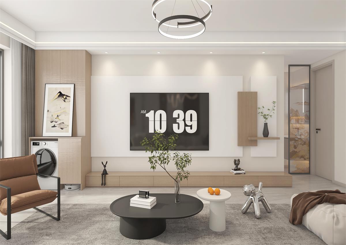 紫辰府128㎡ | 『奶油風(fēng)』不是刷個大白墻！溫馨、顯大、好打理才是核心！