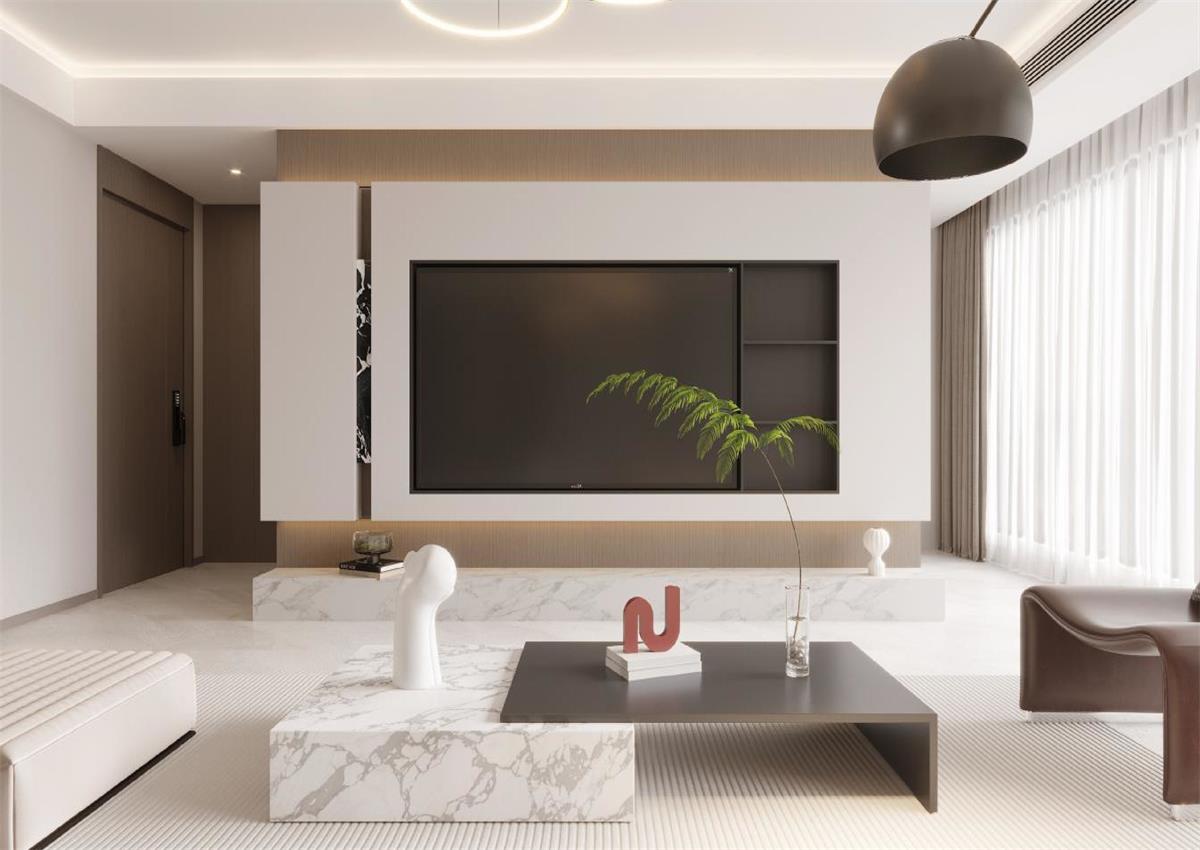 萬(wàn)科錦曜143㎡ | 中性色調(diào)的自然風(fēng)之家，慢生活的氛圍徹底治愈我了！