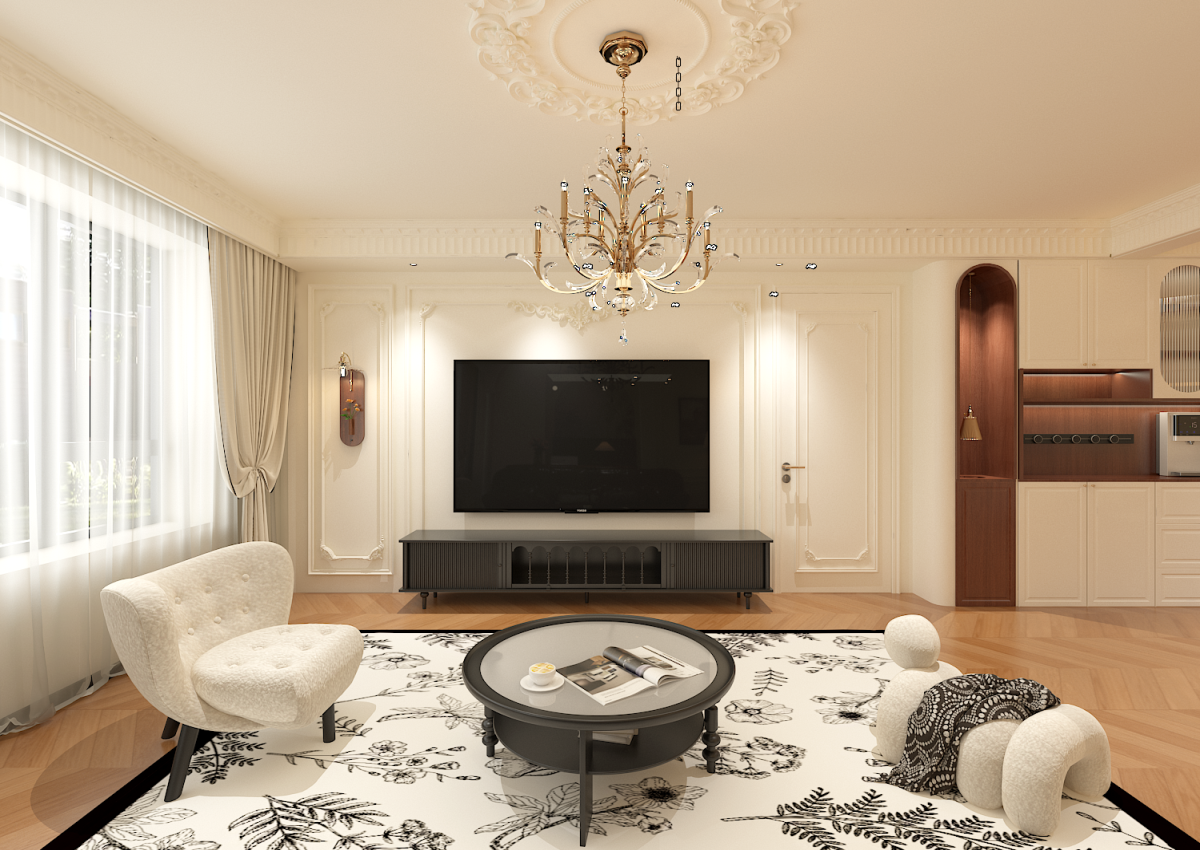 云熙府147㎡ | 法式+中古，裝修成這樣算不算成功？