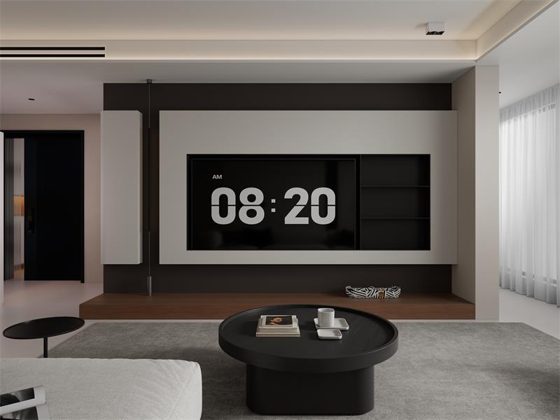 北郡府136㎡ | 不跟風(fēng)、不網(wǎng)紅，這個高智感的意式極簡家，百看不厭！