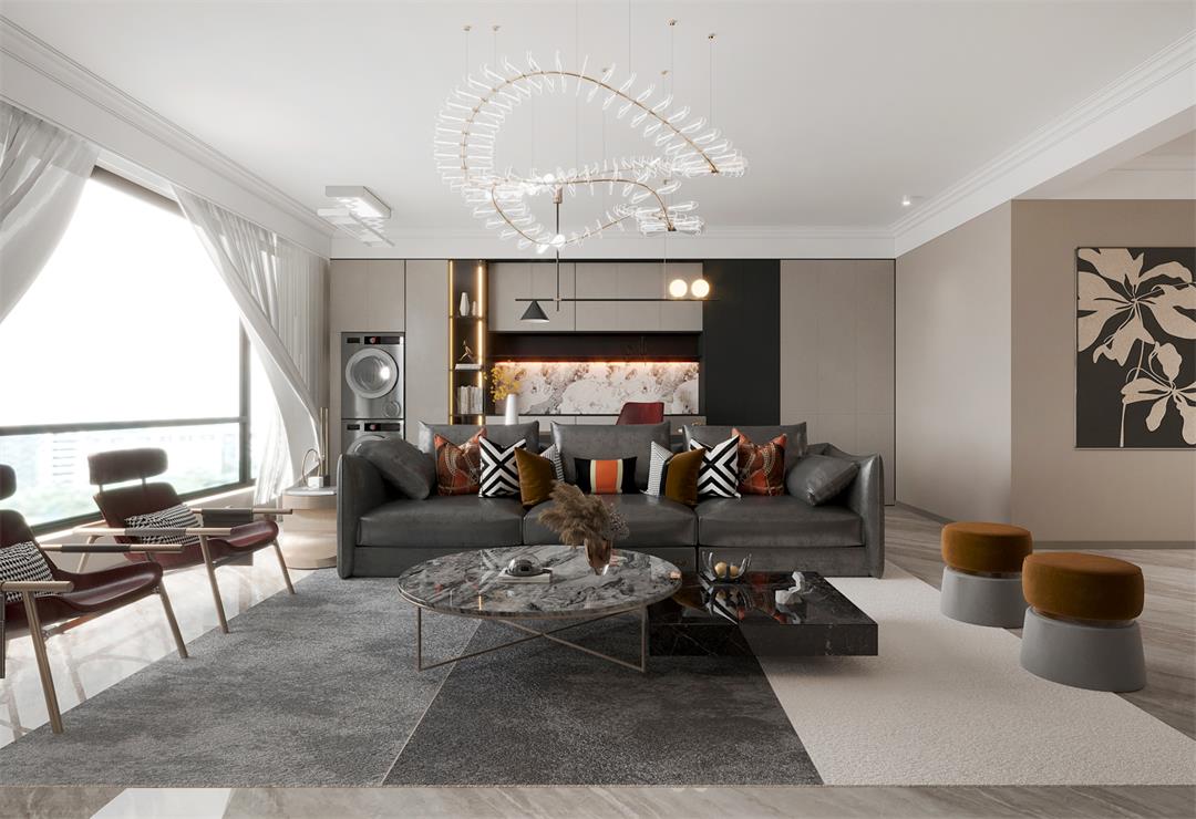 民生北府133㎡ | 沒跟風(fēng)！自己做主裝了現(xiàn)代風(fēng)的家，實用又耐看！