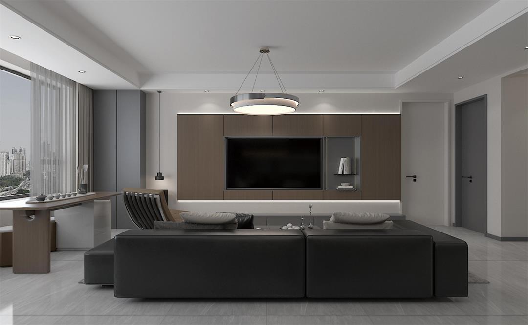 閱麓和院128㎡ | 極簡(jiǎn)黑白灰的家，高級(jí)卻不高冷！