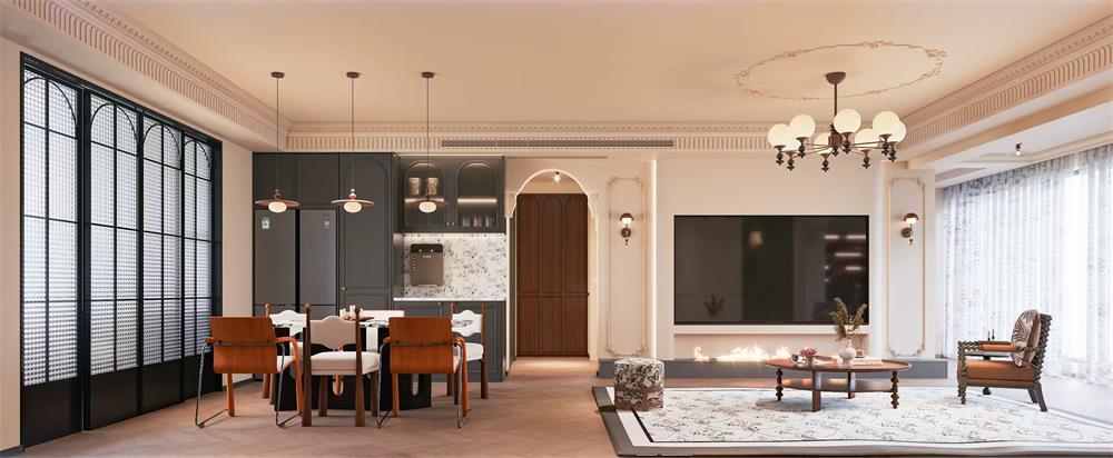 中梁印168㎡ | 絕美法式復(fù)古風(fēng)！二人一貓裝滿日常的松弛與浪漫~