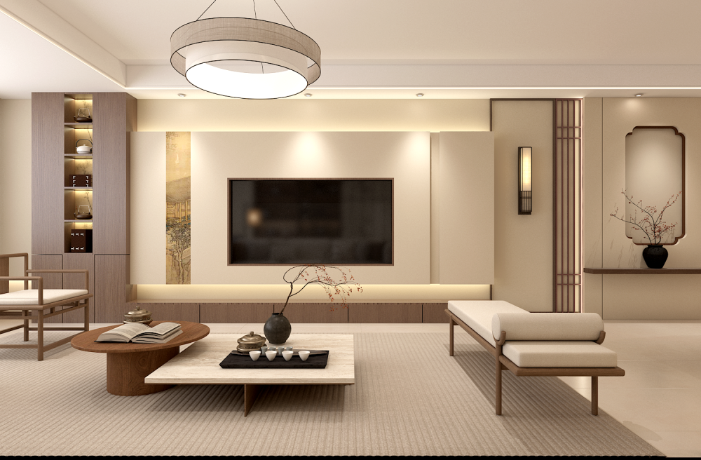 湖光印136㎡ | 宋式美學(xué)的含金量還在上升！直接拿下一家老小