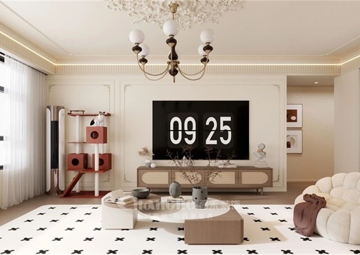 盛世西城130㎡ | 住進(jìn)這個(gè)中古奶油風(fēng)的家，推門那一刻幸福感爆棚！