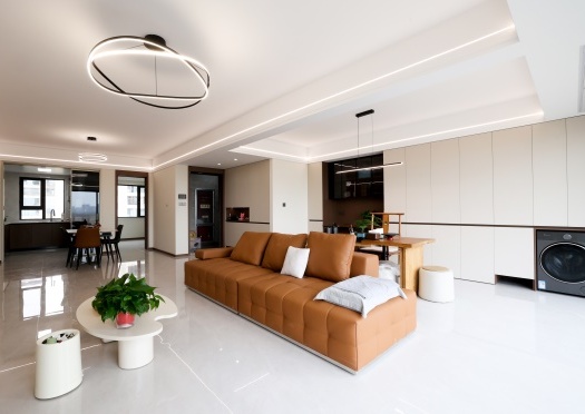 實景首發(fā) | 不做網(wǎng)紅造型！這套133㎡簡約風(fēng)的家，治愈往后余生~